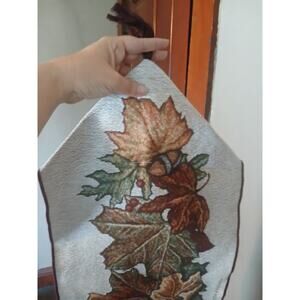 Harvest Tapestry Table Runner Thanksgiving Fall 13”x68”